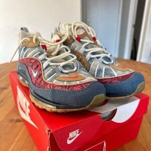 Size 10.5 - Nike Air Max 98 Wild West 2019